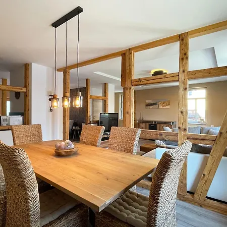 Villa Alter Balken-neuer Glanz - Luna Im Herzen Heinrichs Suhl